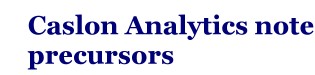 title for Precursors note
